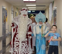 Дед Мороз из Великого Устюга удивился новым стенам КДМЦ,  